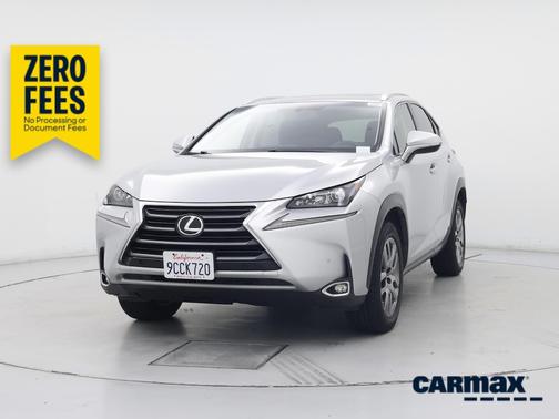Silver 2016 Lexus NX 200t