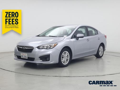 Gray 2018 Subaru Impreza 2.0I Premium