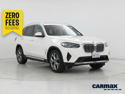 White 2024 BMW X3 sDrive30i