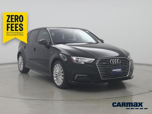 Black 2018 Audi A3 e-tron Premium