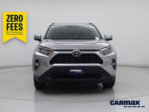 Silver 2021 Toyota RAV4 XLE