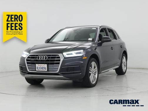 Gray 2019 Audi Q5 Premium Plus