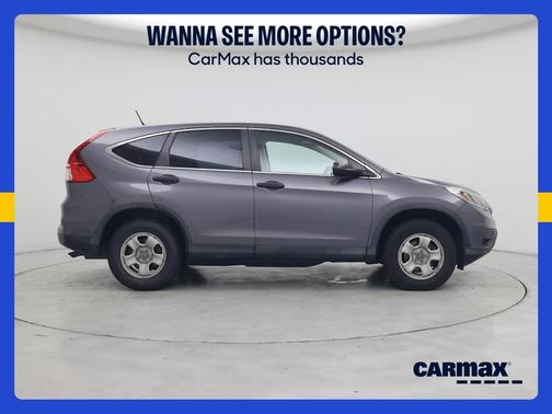 Gray 2015 Honda CR-V LX