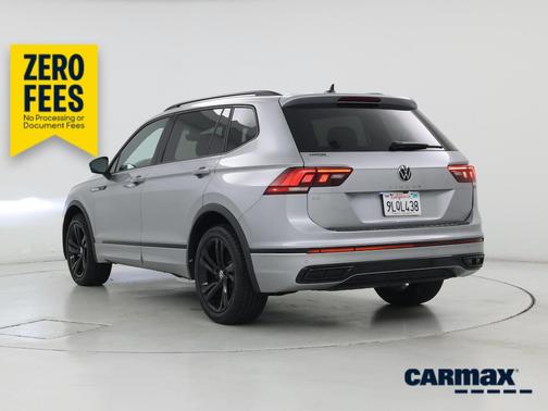 Gray 2023 Volkswagen Tiguan SE R-Line Black