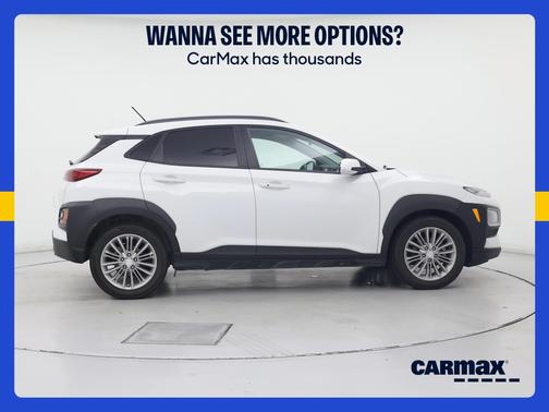 White 2020 Hyundai KONA SEL