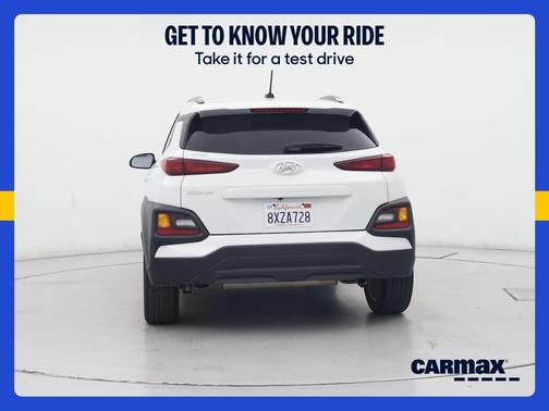 White 2020 Hyundai KONA SEL