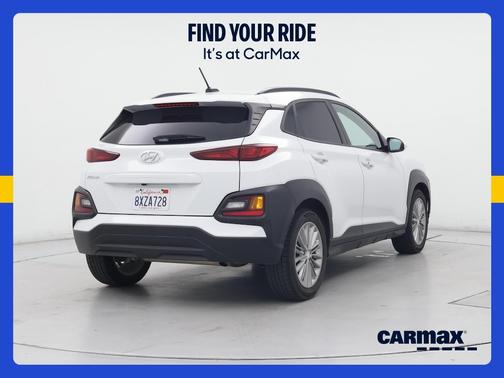 White 2020 Hyundai KONA SEL
