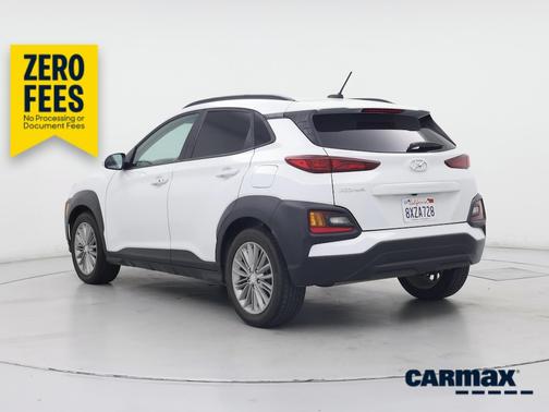 White 2020 Hyundai KONA SEL