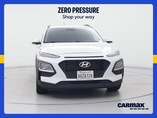 White 2020 Hyundai KONA SEL