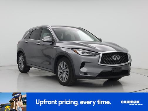 Gray 2023 INFINITI QX50 Luxe