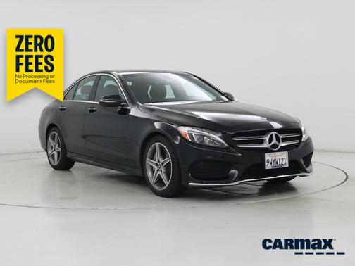 Black 2018 Mercedes-Benz C-Class