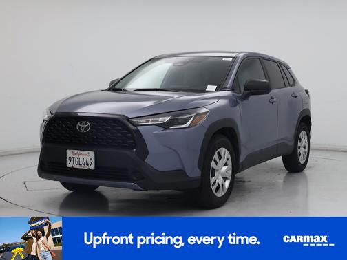 Blue 2025 Toyota Corolla Cross L