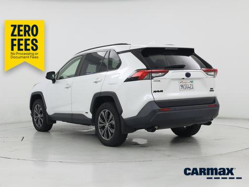 White 2024 Toyota RAV4 Hybrid XLE Premium
