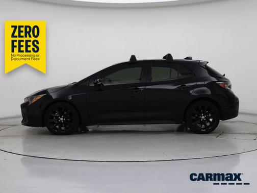 Black 2022 Toyota Corolla Hatchback Nightshade