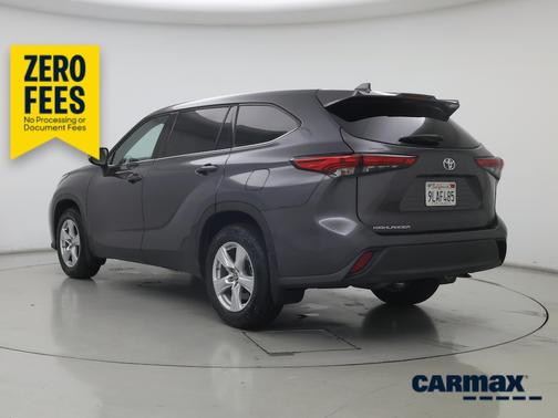 Gray 2020 Toyota Highlander L