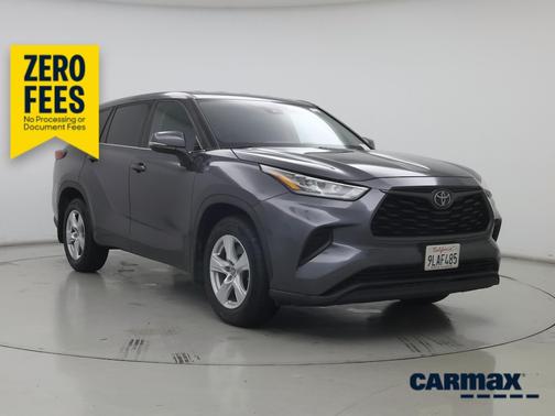 Gray 2020 Toyota Highlander L