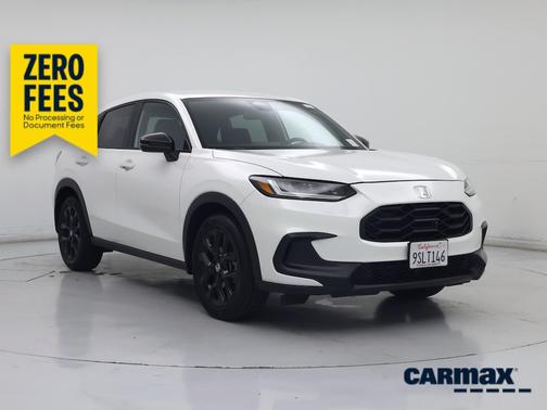 White 2025 Honda HR-V Sport