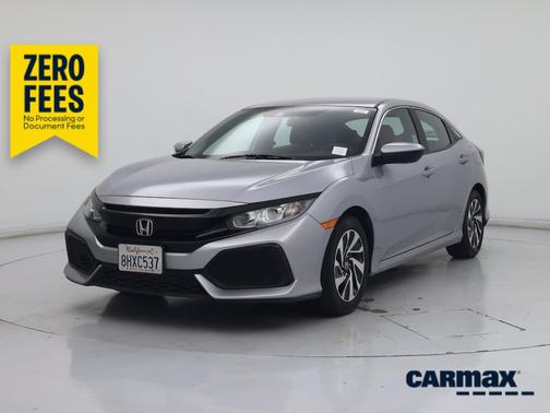 Silver 2019 Honda Civic LX