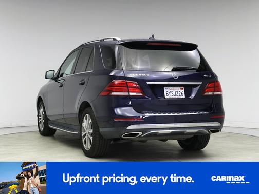 Blue 2017 Mercedes-Benz GLE 550e