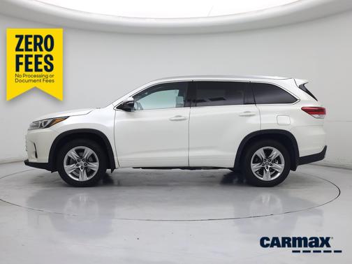 White 2018 Toyota Highlander Limited