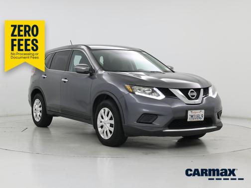 Gray 2015 Nissan Rogue S