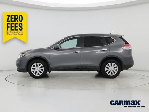 Gray 2015 Nissan Rogue S
