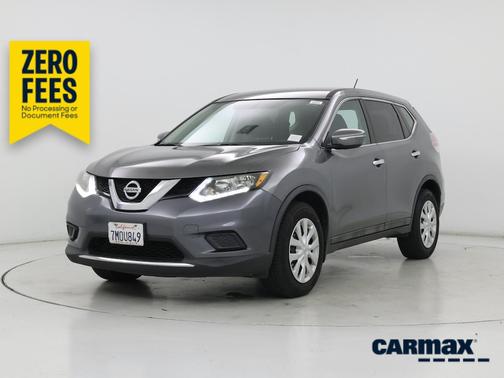 Gray 2015 Nissan Rogue S