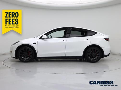 White 2022 Tesla Model Y Performance