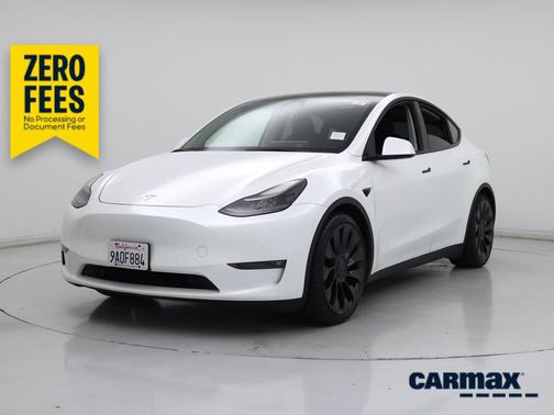 White 2022 Tesla Model Y Performance