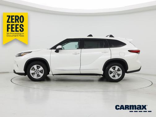 White 2021 Toyota Highlander L