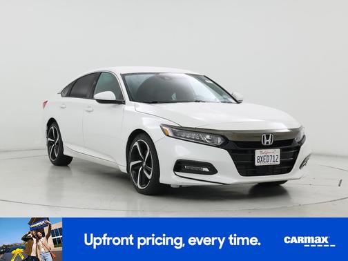 White 2020 Honda Accord Sport