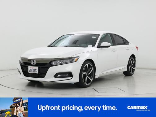 White 2020 Honda Accord Sport