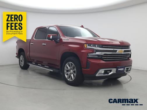 Red 2019 Chevrolet Silverado 1500 High Country