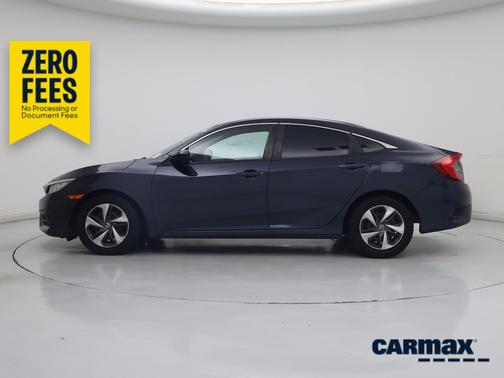 Blue 2017 Honda Civic LX