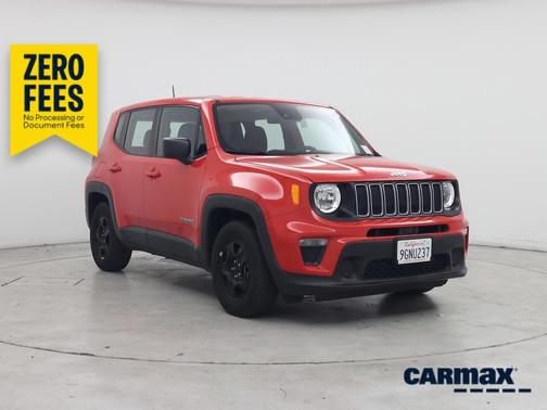 Red 2022 Jeep Renegade Sport