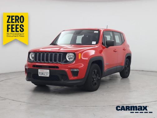 Red 2022 Jeep Renegade Sport