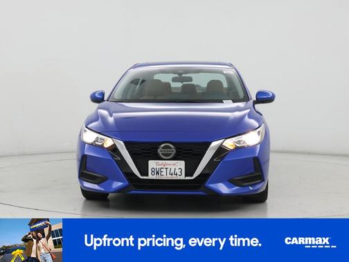 Blue 2021 Nissan Sentra SV