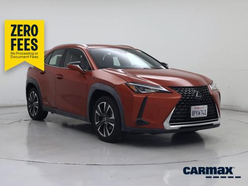 Orange 2020 Lexus UX 250h Luxury