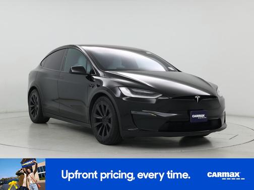 Black 2022 Tesla Model X Plaid