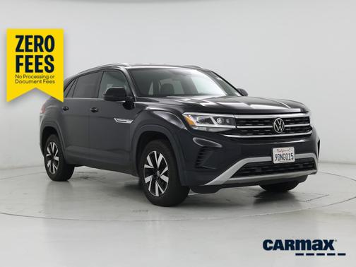 Black 2023 Volkswagen Atlas Cross Sport SE