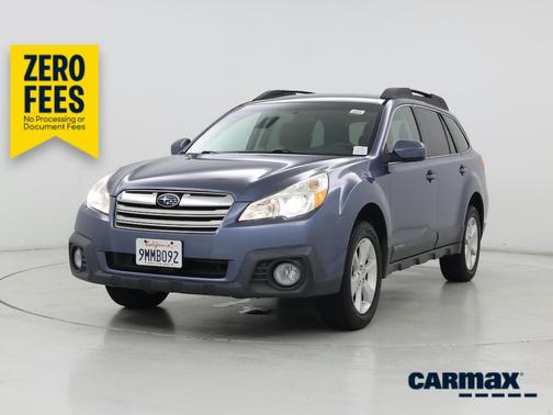 Blue 2014 Subaru Outback 2.5I Premium