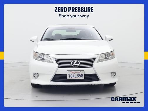 White 2014 Lexus ES 350