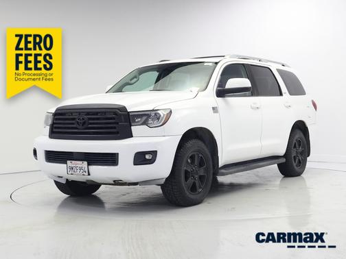 White 2019 Toyota Sequoia SR5