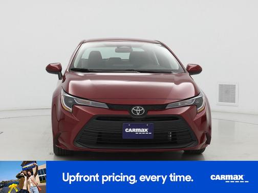 Red 2025 Toyota Corolla LE