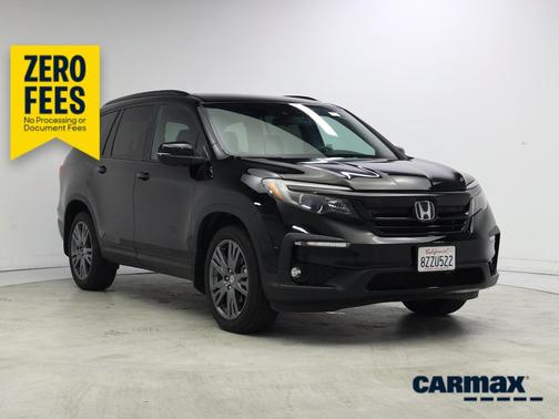 Black 2022 Honda Pilot Sport