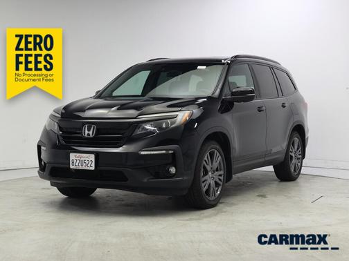 Black 2022 Honda Pilot Sport