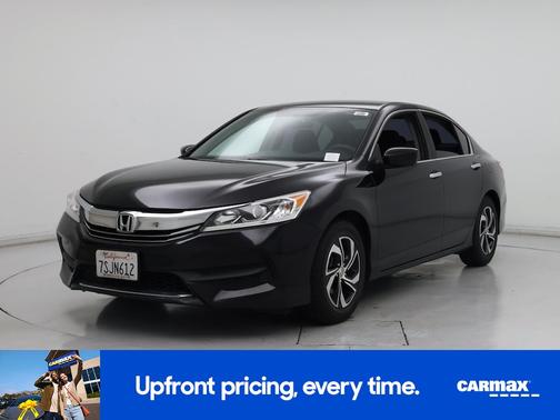 Black 2016 Honda Accord LX