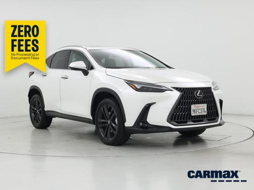 White 2024 Lexus NX 450h+ Luxury