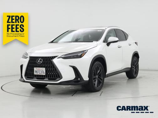 White 2024 Lexus NX 450h+ Luxury