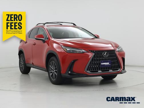 Red 2025 Lexus NX 250 Premium